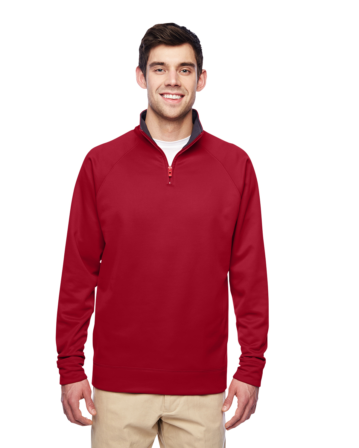 Jerzees PF95MR Adult 6 oz. DRI POWER SPORT Quarter Zip Cadet