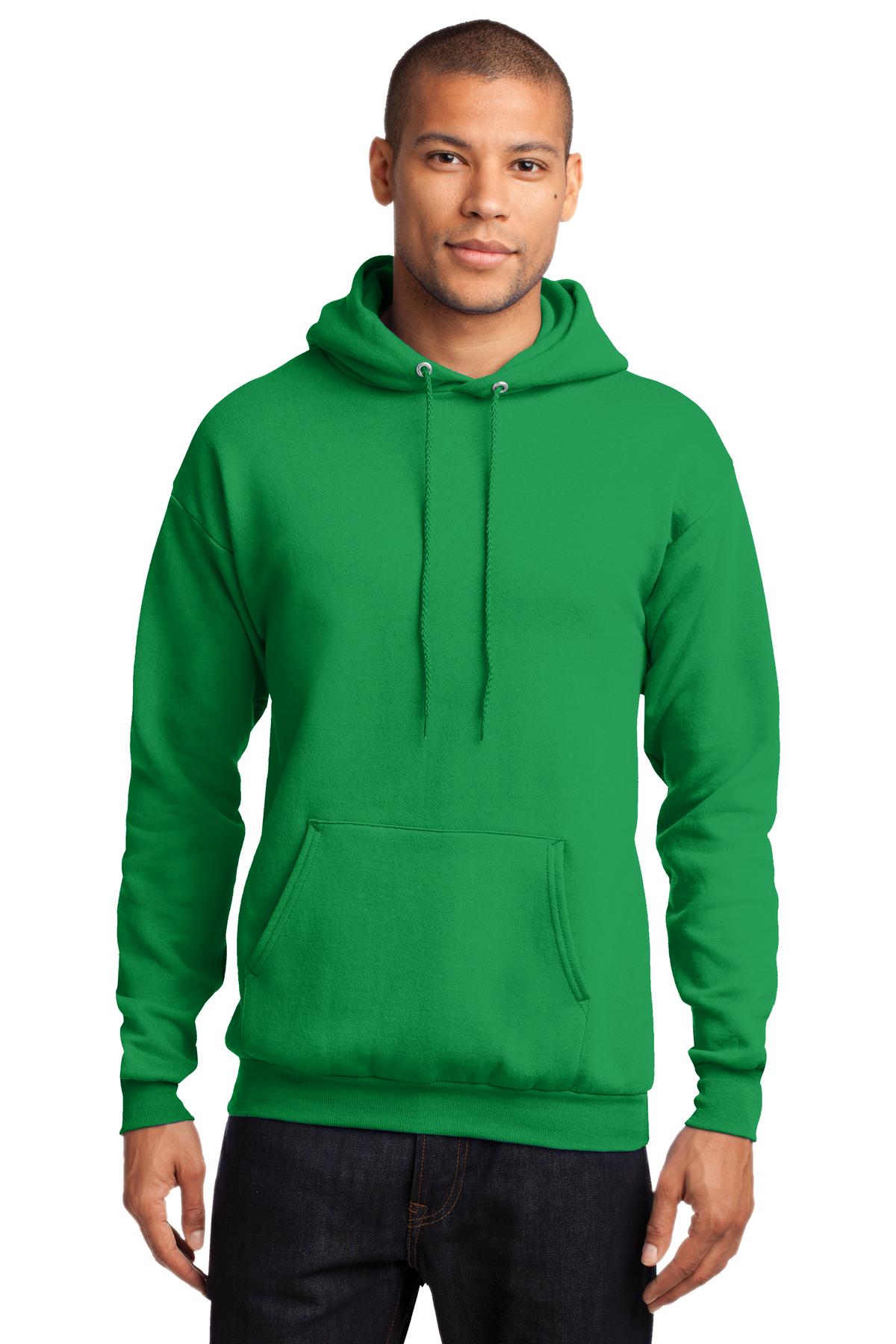 Port & Company PC78H Core Fleece Pullover Hooded Sweatshirt - Clover Green  - 3XL