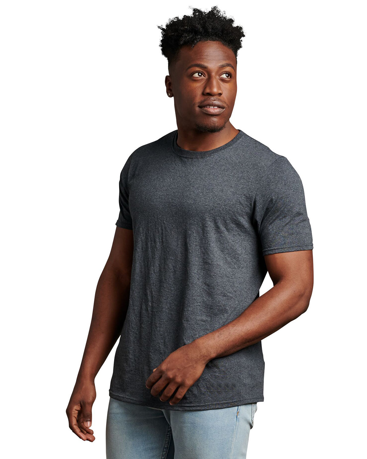 Russell athletic sale grey t shirt