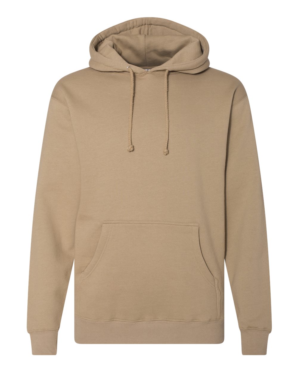 Independent Trading Co. IND4000 Heavyweight Hooded Sweatshirt–Sandstone (S)
