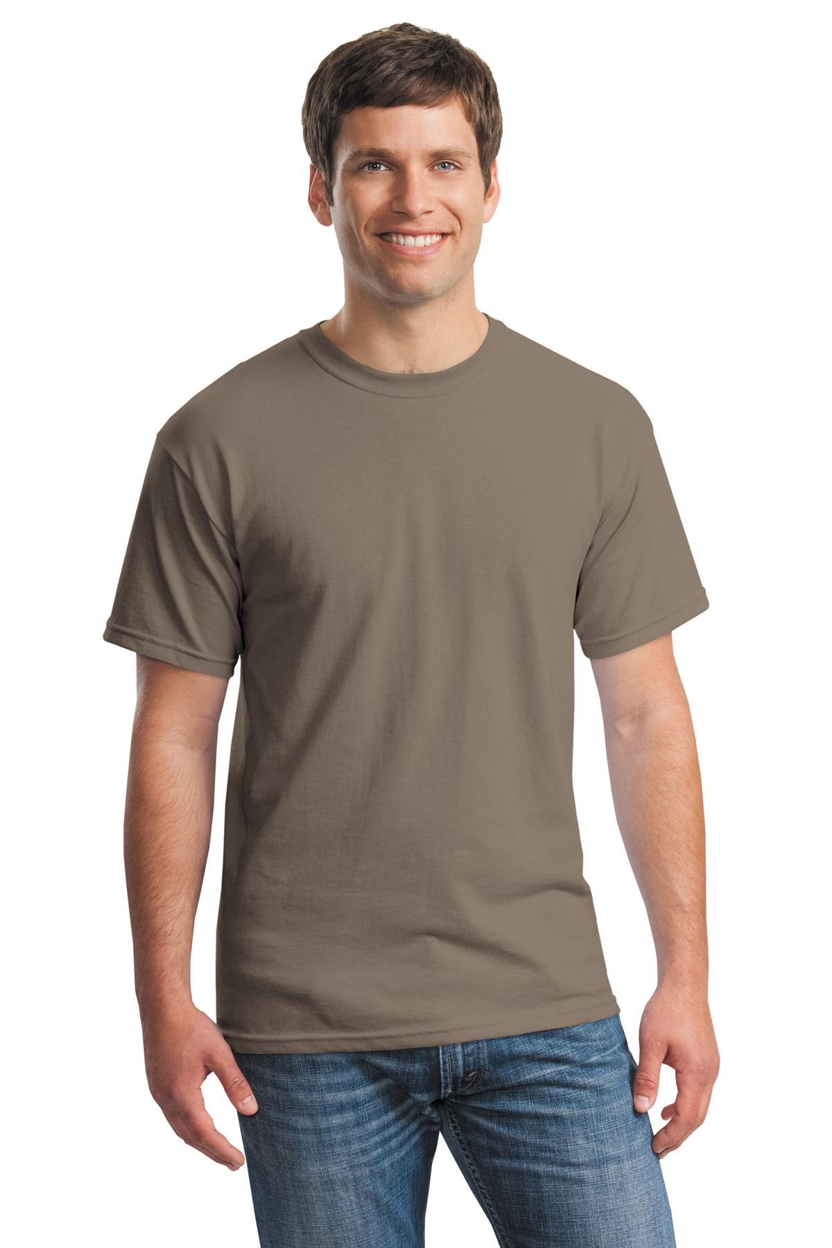 Camiseta de algodón pesado 100% algodón (G500) naranja de seguridad, XL,  Anaranjado Safety