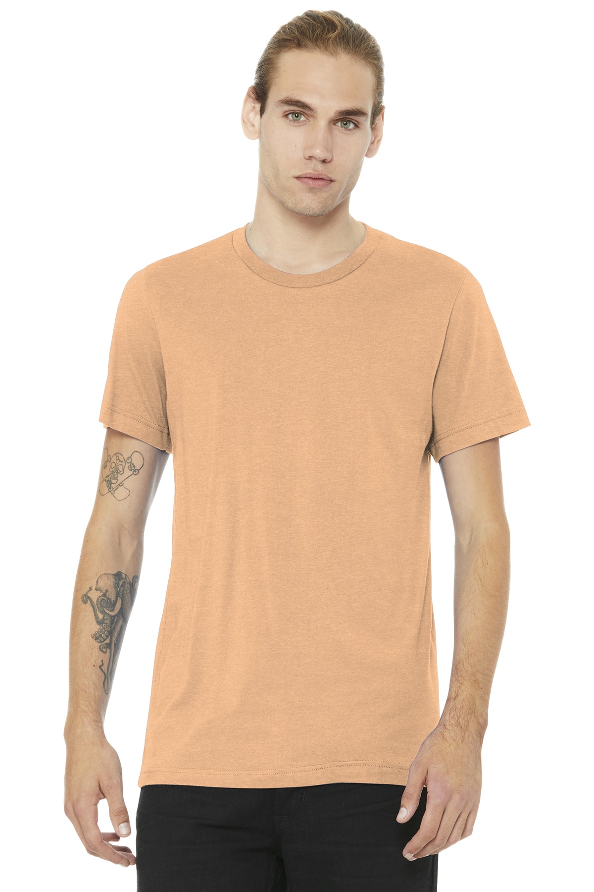 Unisex Heather CVC Short Sleeve T-Shirt 