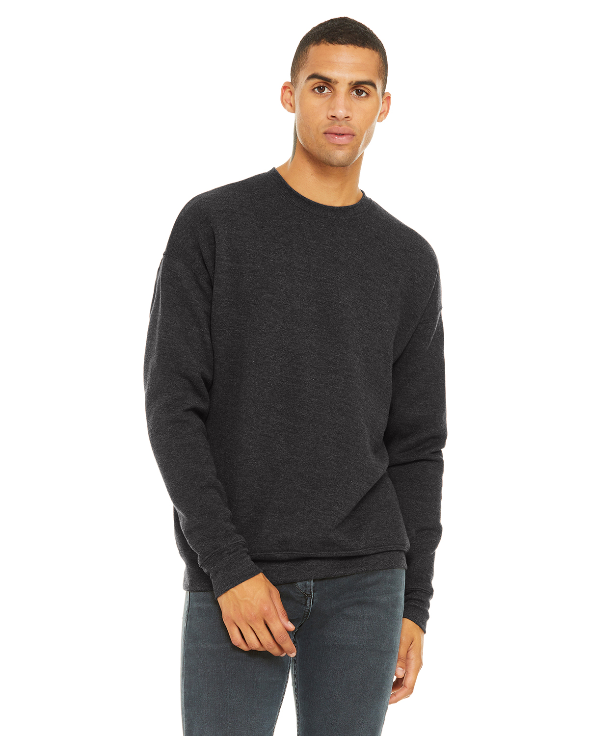 3945 unisex sponge discount fleece drop shoulder sweatshirt