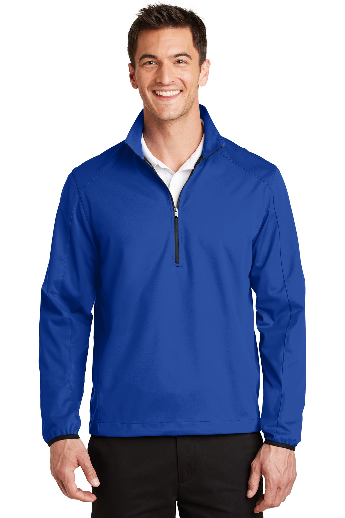Jackets For Men Men's 1/2-Zip Soft Shell Jacket Wind/Water