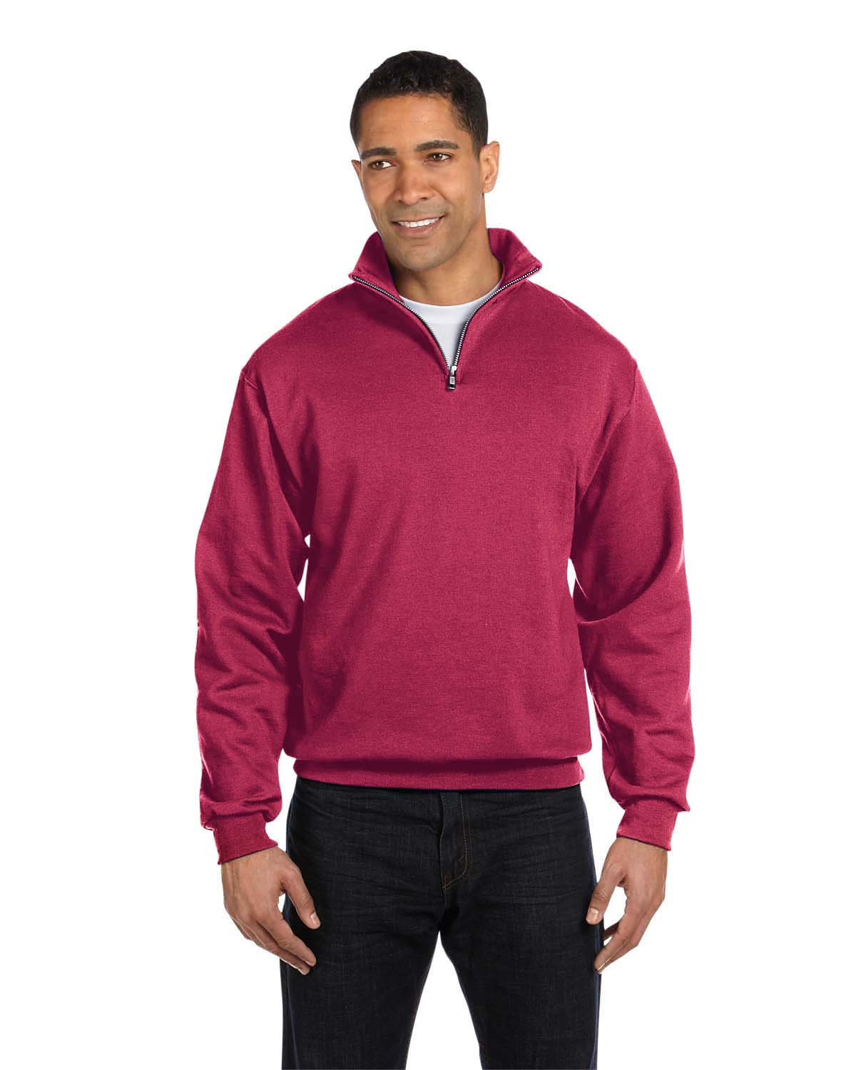 NuBlend Cadet ShirtSpace Jerzees Sweatshirt Collar 995M 1/4-Zip | | ®