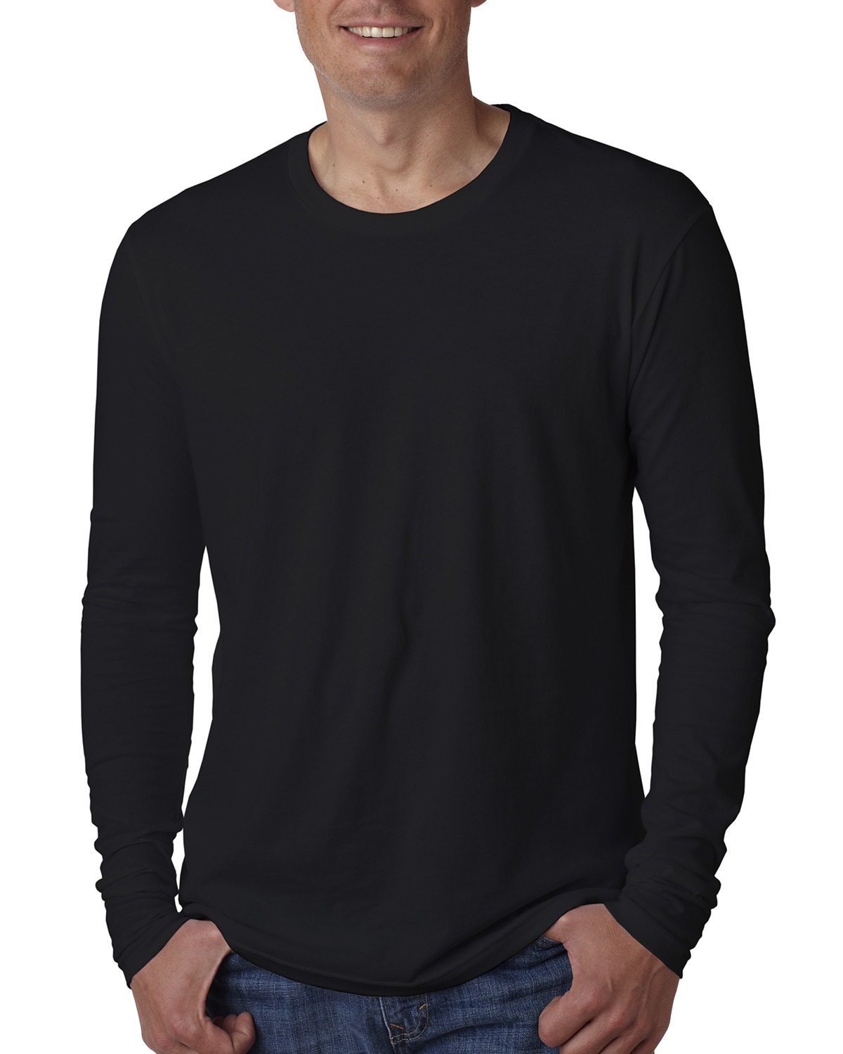 Next Level N3601 | Cotton Long Sleeve T-Shirt | ShirtSpace