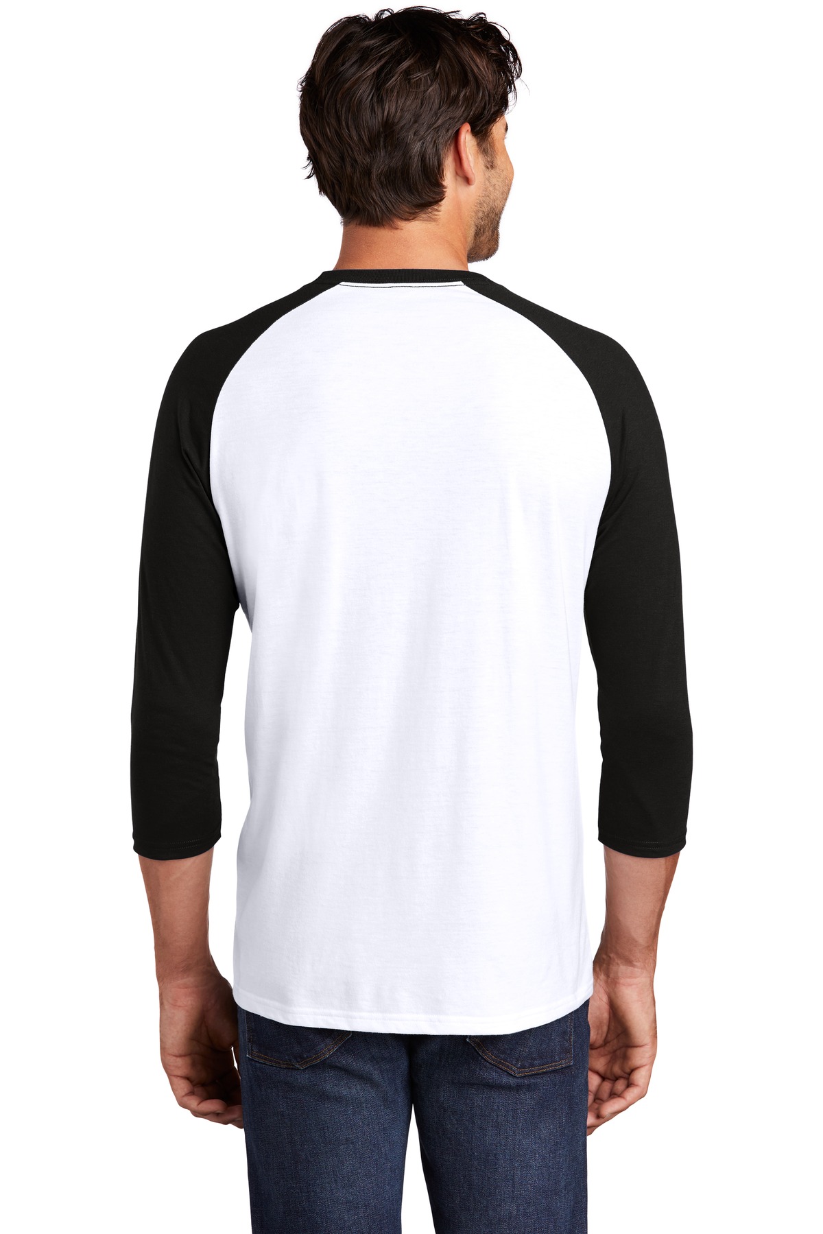 District DM136 | Perfect Tri ® 3/4-Sleeve Raglan | ShirtSpace