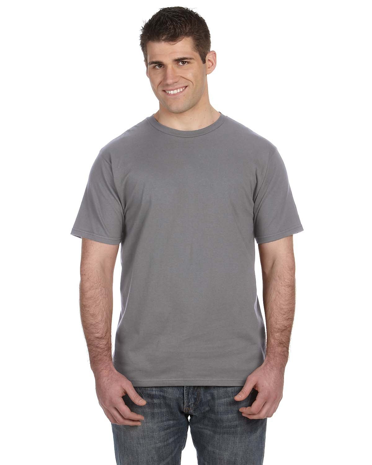 Gildan 980 Softstyle® Lightweight T-Shirt–Storm Gray (3XL)