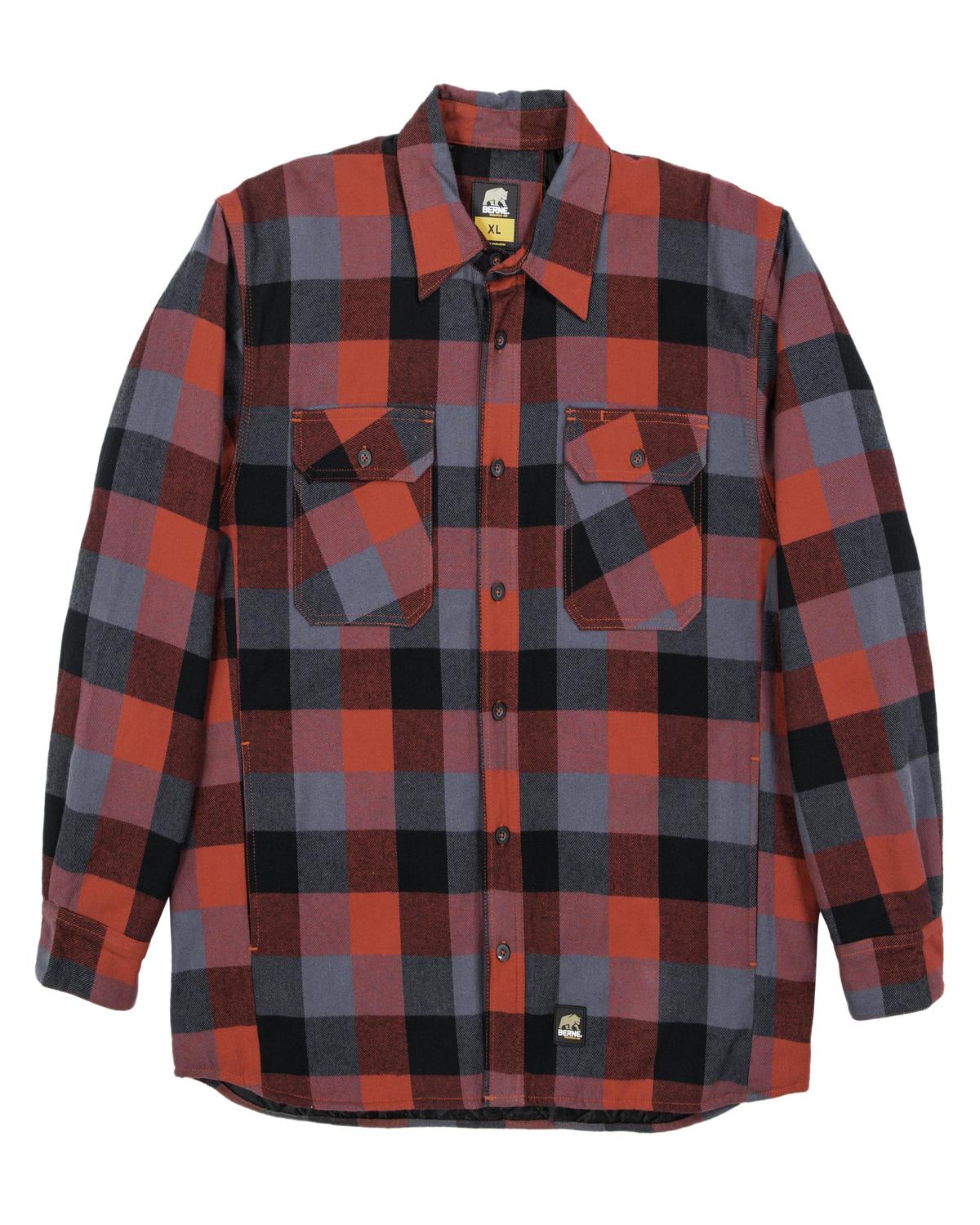 Berne SH69T | Men's Tall Timber Flannel Shirt Jacket | ShirtSpace