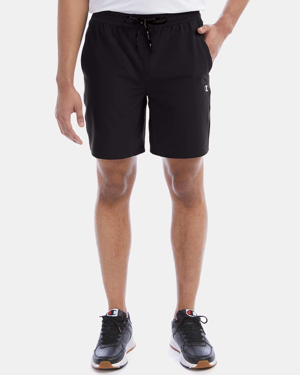 Champion shorts with zipper on sale pockets