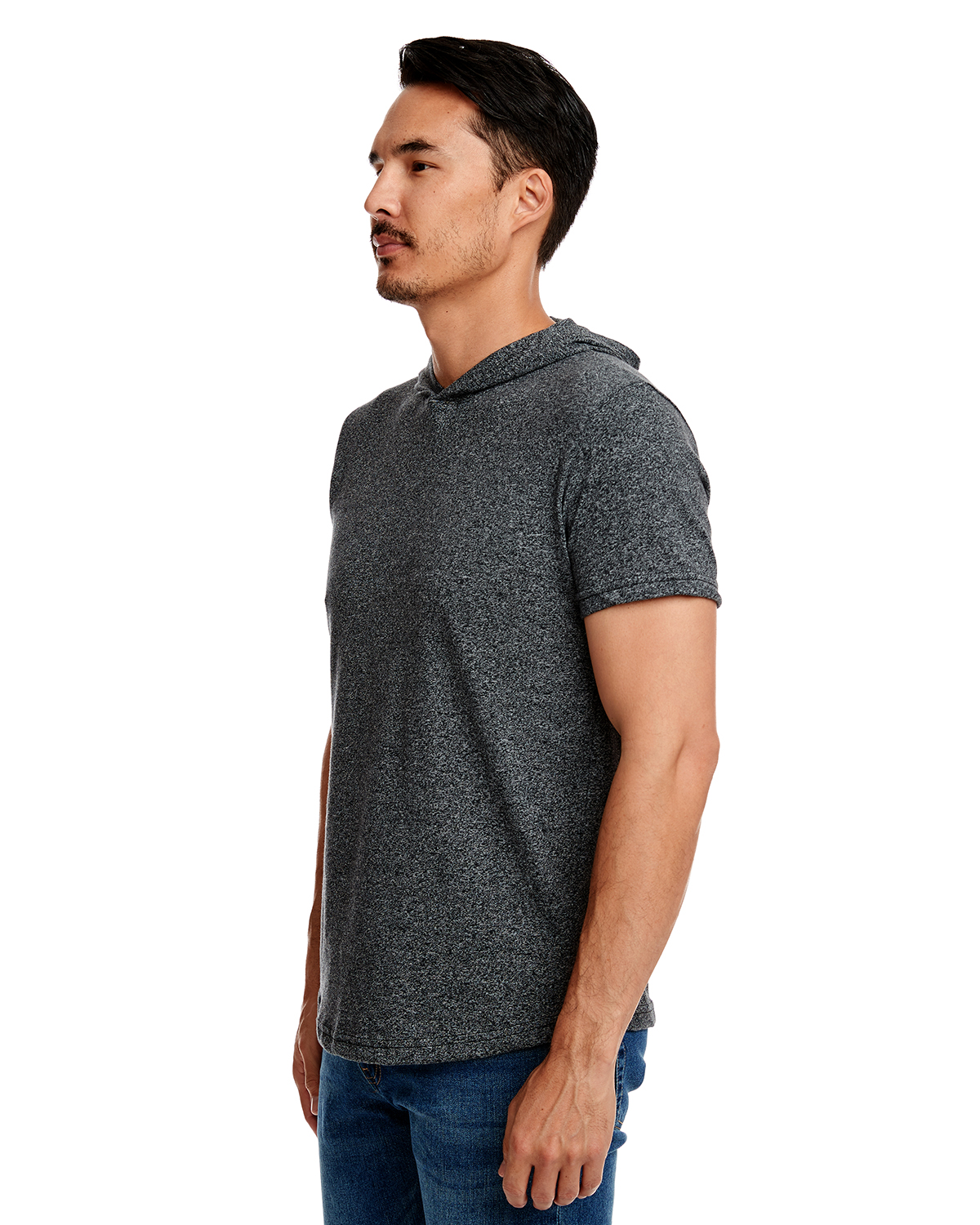 Next Level 2022 | Unisex Mock Twist Short Sleeve Hoody T-Shirt | ShirtSpace