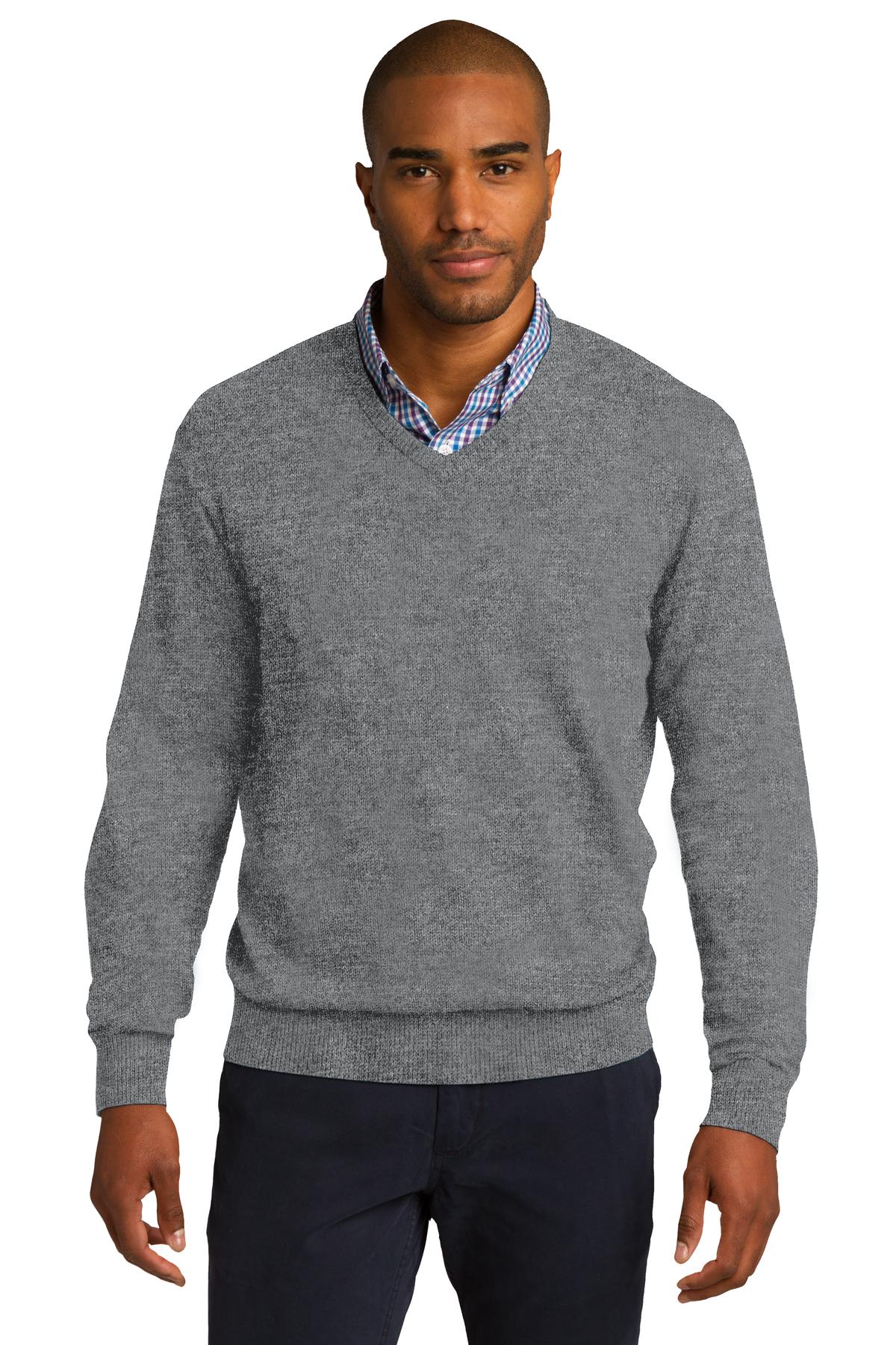 Collared shirt 2025 v neck sweater