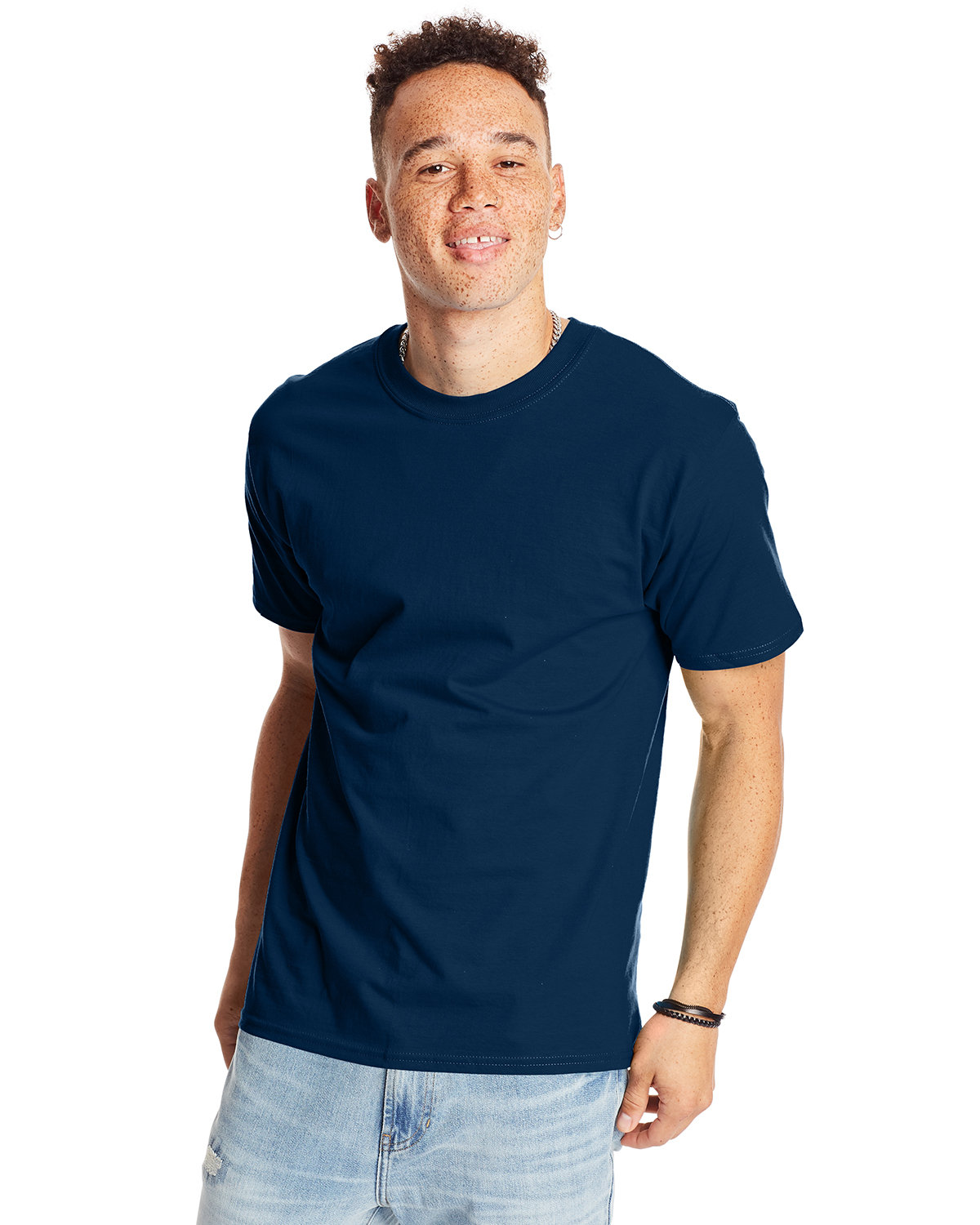 Hanes 5180 Beefy-T 100% Cotton Short Sleeve Unisex T-Shirt