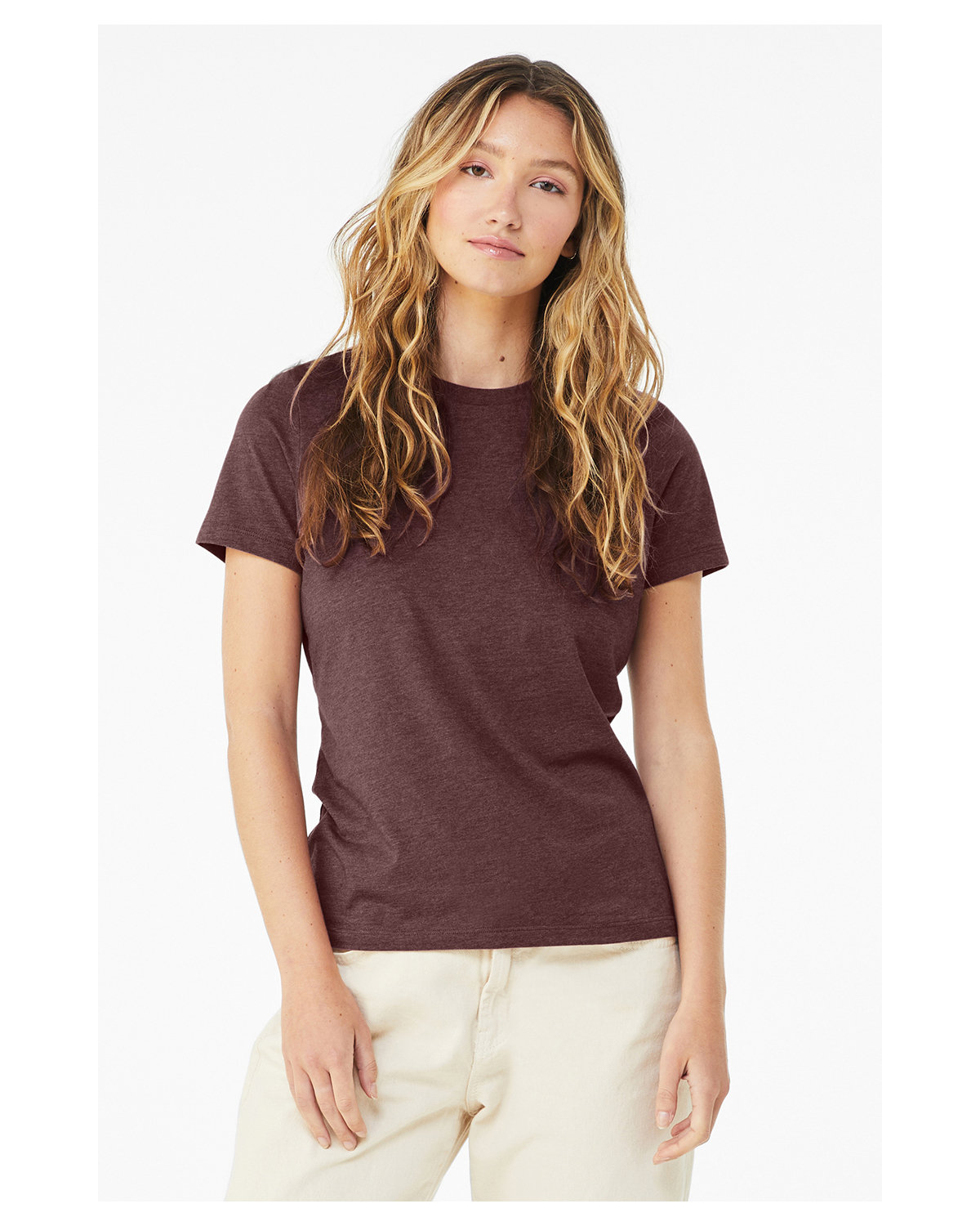 Women's Relaxed Heather CVC Short Sleeve Tee