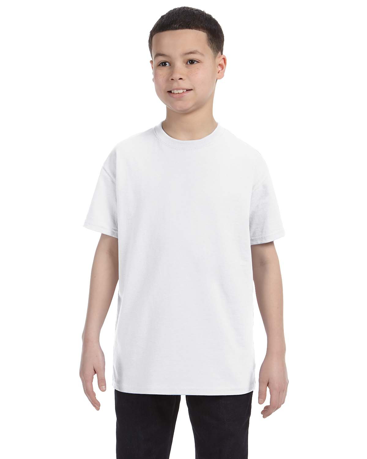 JERZEES Youth 50/50 Cotton/Poly Short-Sleeve T-Shirt 29B 