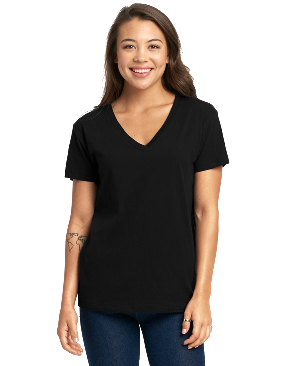 Next Level 3940 | Ladies' Relaxed V-Neck T-Shirt | ShirtSpace