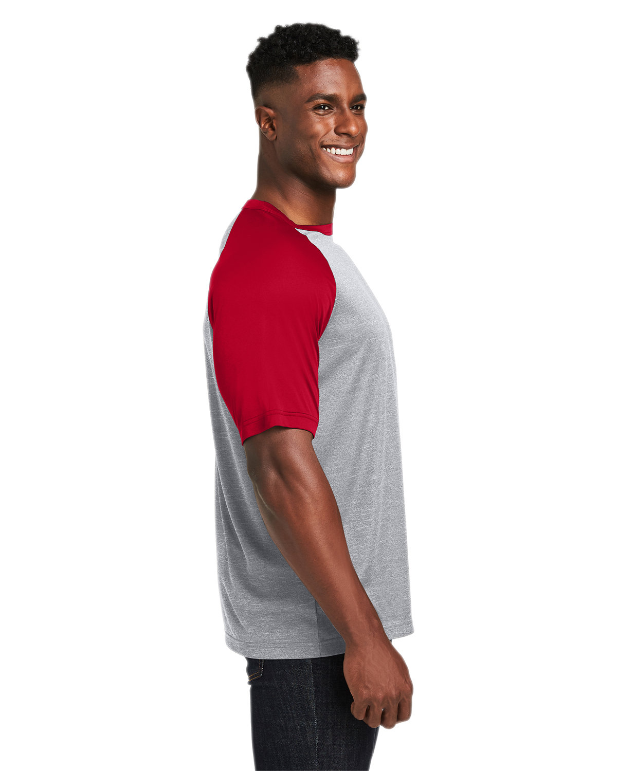 トップス 2023 ARTS&SCIENCE raglan sleeve T-shirts Team 365 TT62 | Unisex Zone Colorblock Raglan T-Shirt | ShirtSpace