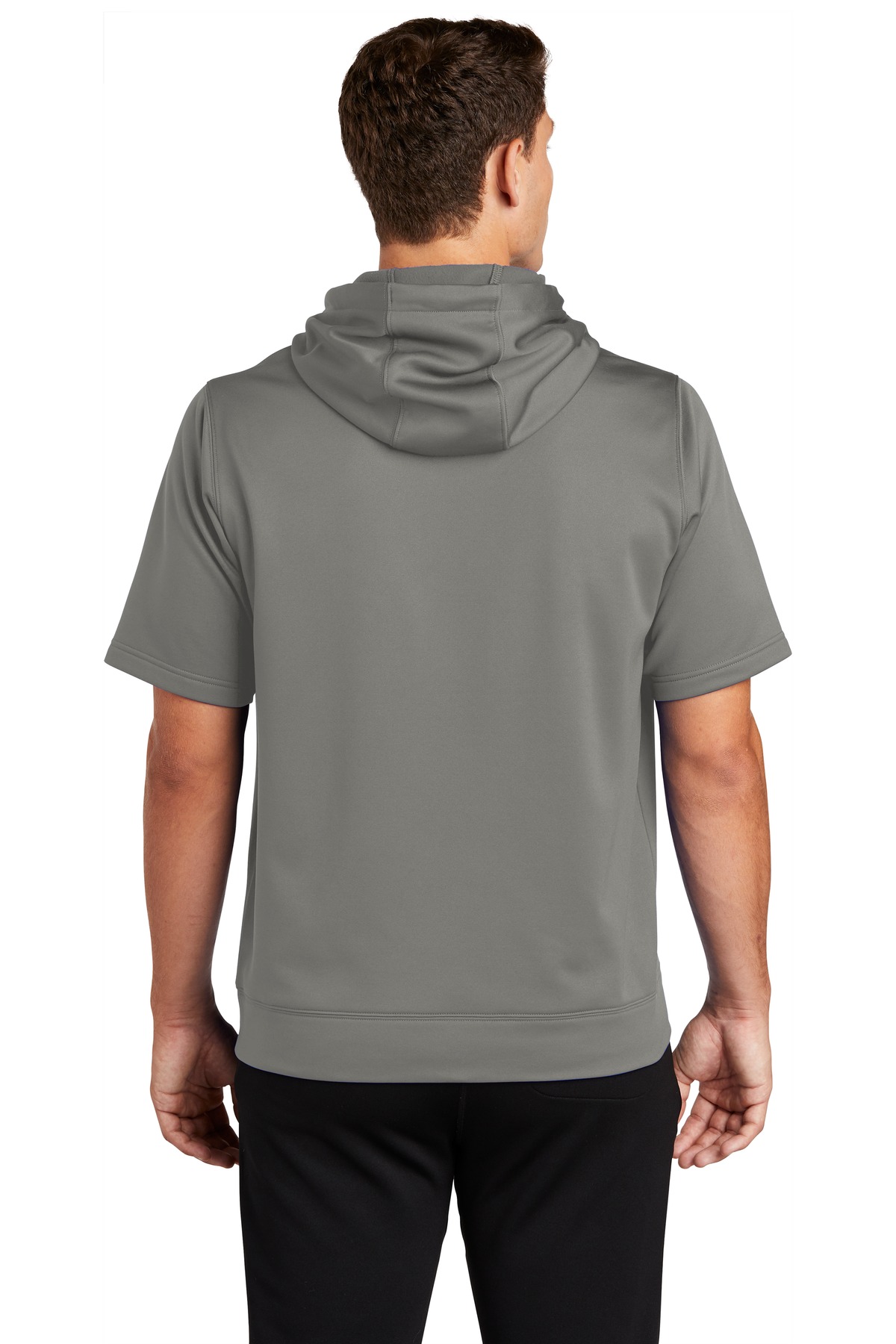 Sport-Tek ST251 | Sport-Wick ® Fleece Short Sleeve Hooded Pullover ...