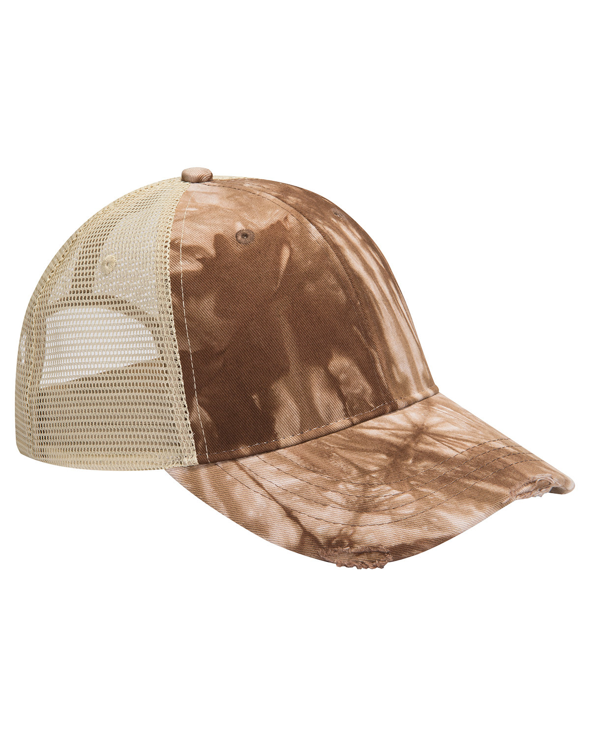 CMM Branded - Distressed Unstructured Trucker Cap - A1-1