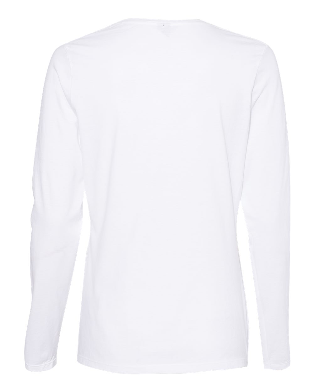 Hanes S04LS | Nano-T® Women’s Long Sleeve Scoopneck T-Shirt | ShirtSpace