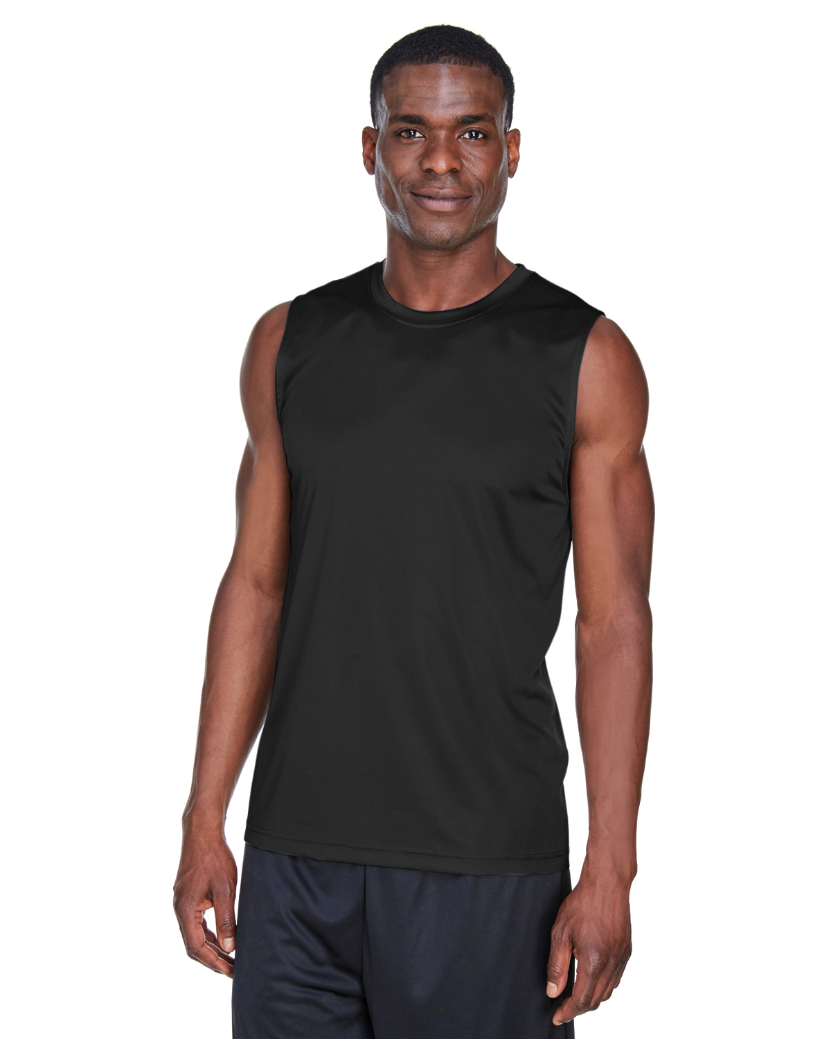 Men's Sleeveless Running Tank Top |  Stone Grey / XL