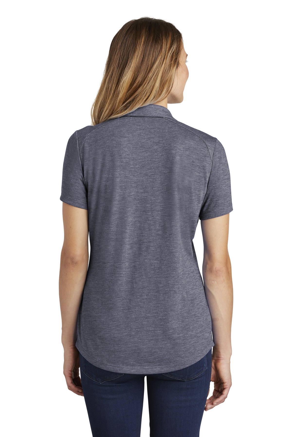Sport-Tek LST405 | Ladies PosiCharge ® Tri-Blend Wicking Polo | ShirtSpace