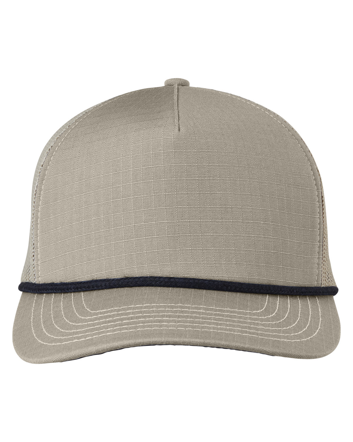 https://images.shirtspace.com/fullsize/nZ3wD8R3znCydGZEv2B%2Fww%3D%3D/411998/19735-big-accessories-ba680-ripstop-foam-trucker-hat-front-khaki-black-rope.jpg