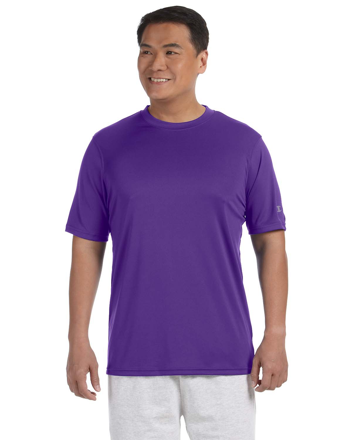 Champion CW22 Adult 4.1 oz. Double Dry Interlock T Shirt