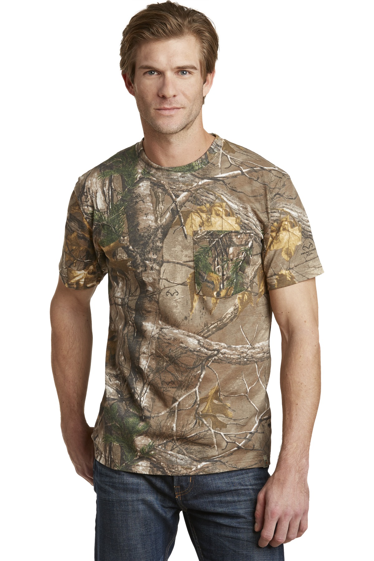 galning Forhåbentlig protest Russell Outdoors S021R | Realtree ® Explorer 100% Cotton T-Shirt with  Pocket | ShirtSpace