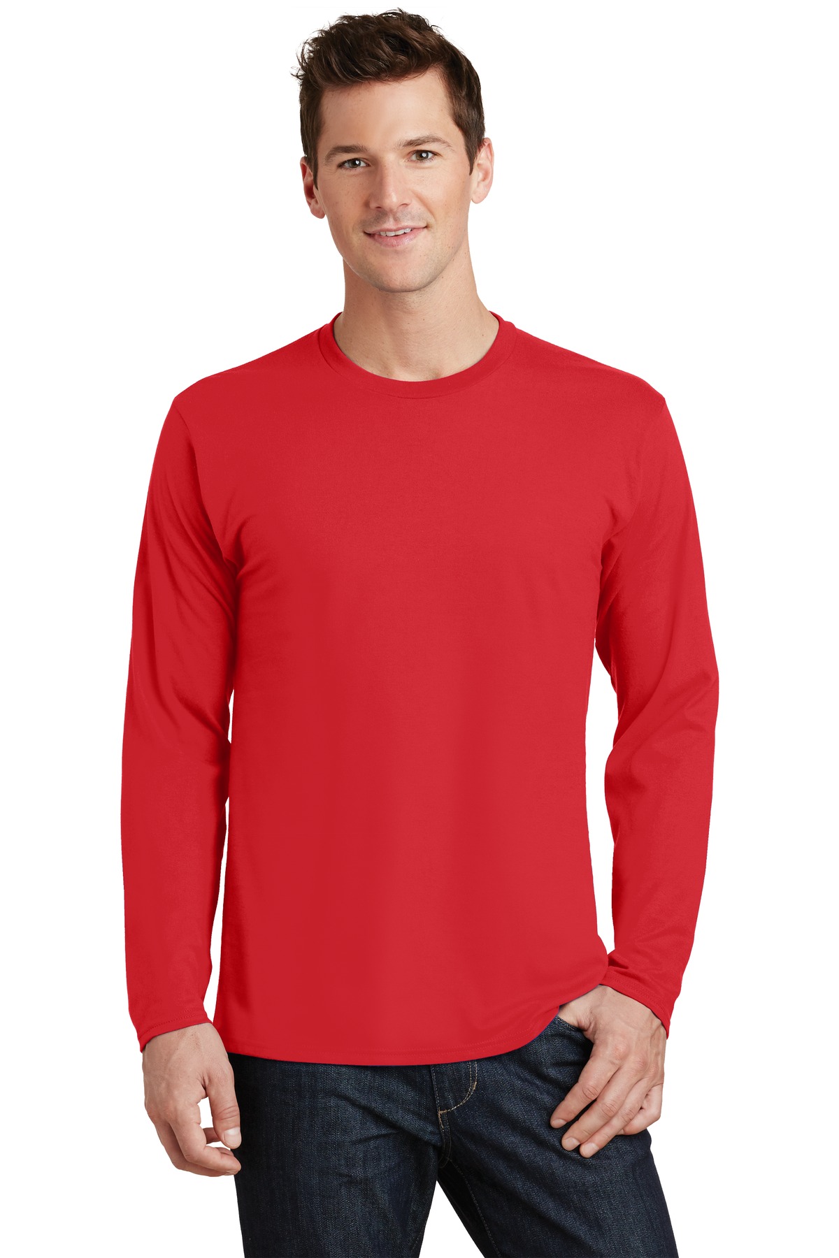 Port & Company PC450LS | Long Sleeve Fan Favorite Tee | ShirtSpace