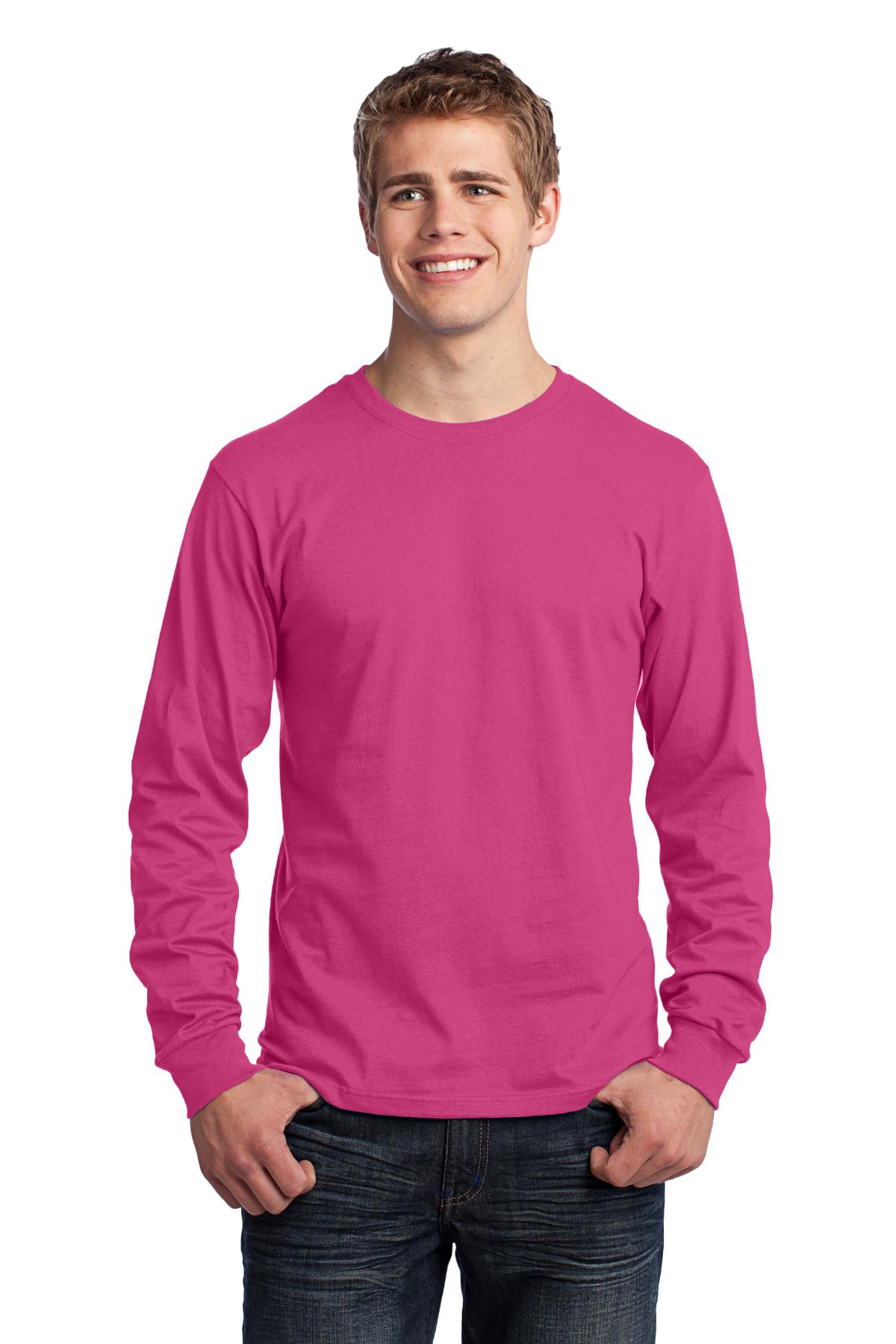 Port & Company PC54LS | Long Sleeve Core Cotton Tee | ShirtSpace