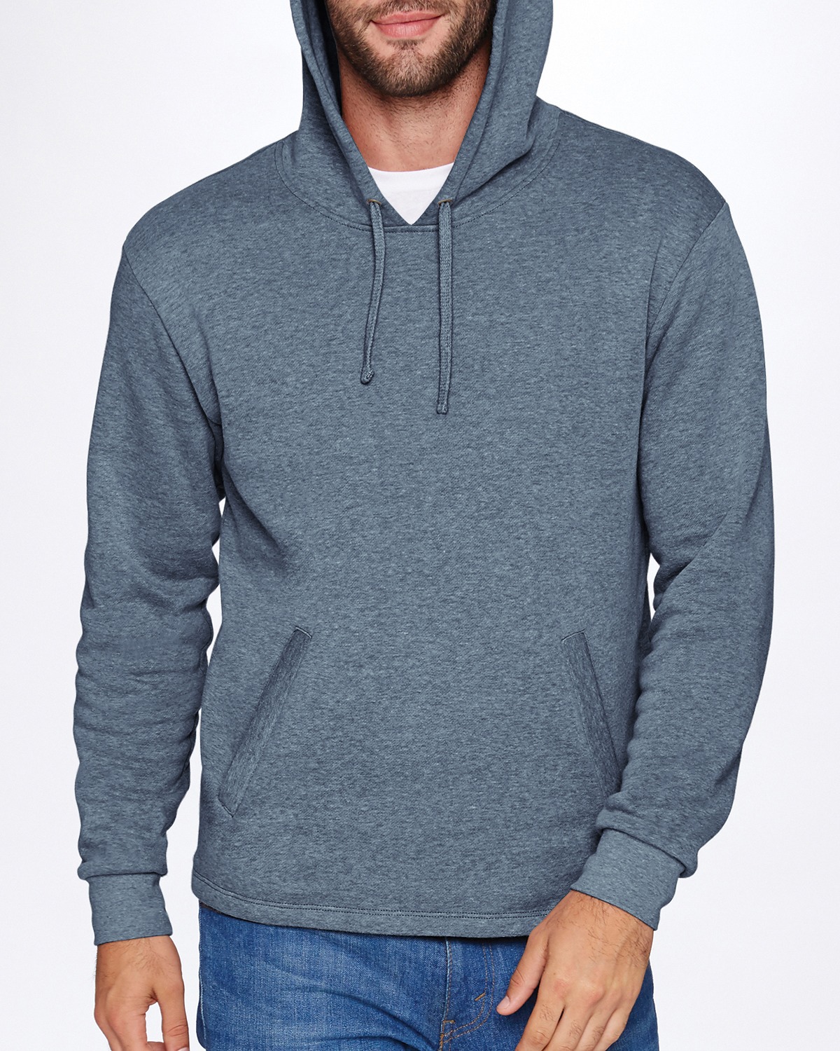 Next level cheap soft pullover hoodie