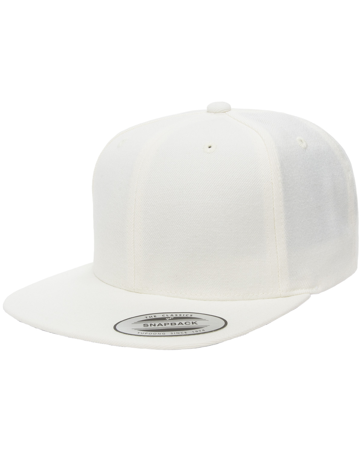 Yupoong 6089 6-Panel Structured Flat Visor Classic Snapback