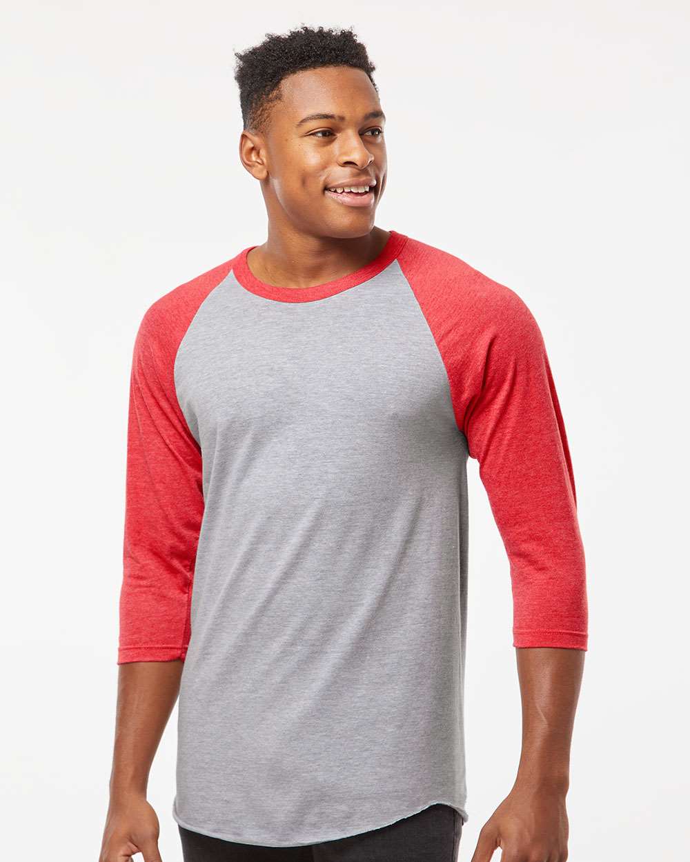 Tultex 0245TC | Unisex Raglan Tee | ShirtSpace