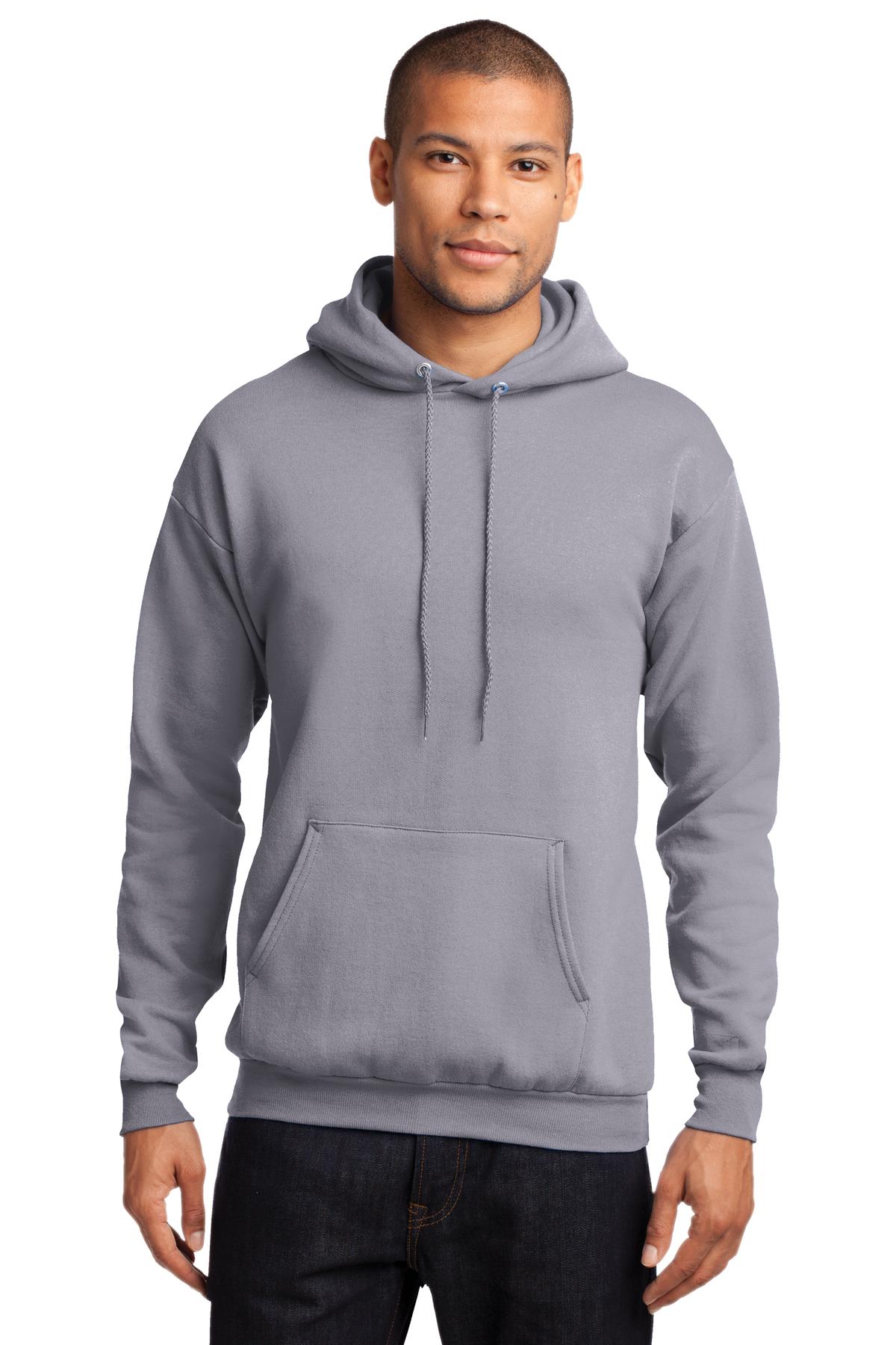 Port u0026 Company PC78H | Core Fleece Pullover Hooded Sweatshirt | ShirtSpace