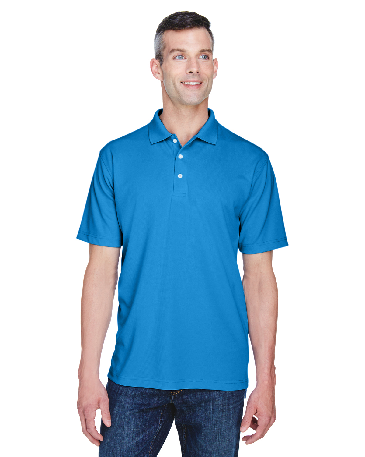 UltraClub 8445 | Men's Cool & Dry Stain-Release Performance Polo