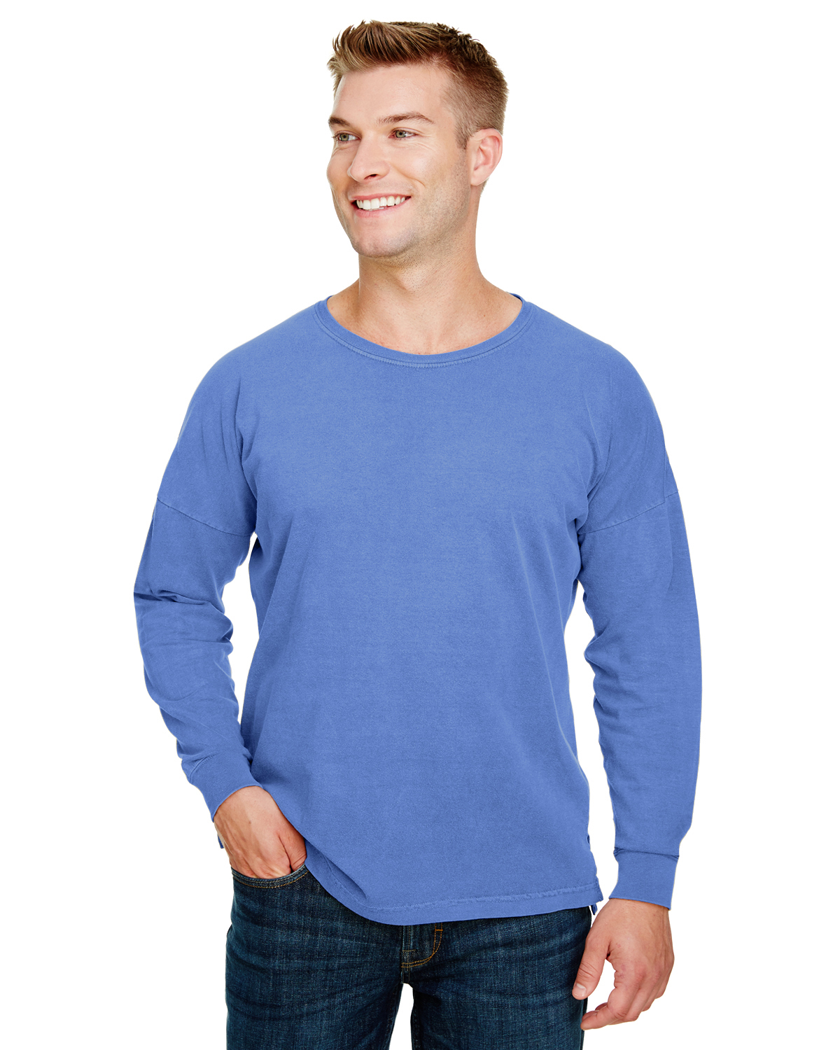 Comfort Colors 6054 | Adult Heavyweight RS Oversized Long-Sleeve T ...