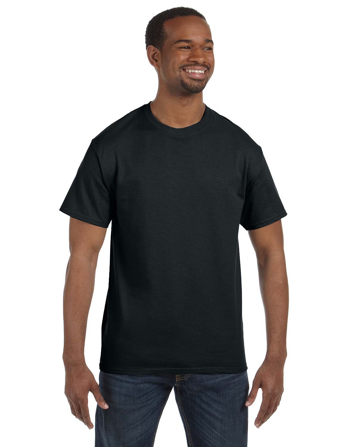 Jerzees 29M Adult 5.6 oz. DRI-POWER® ACTIVE T-Shirt - Black - L