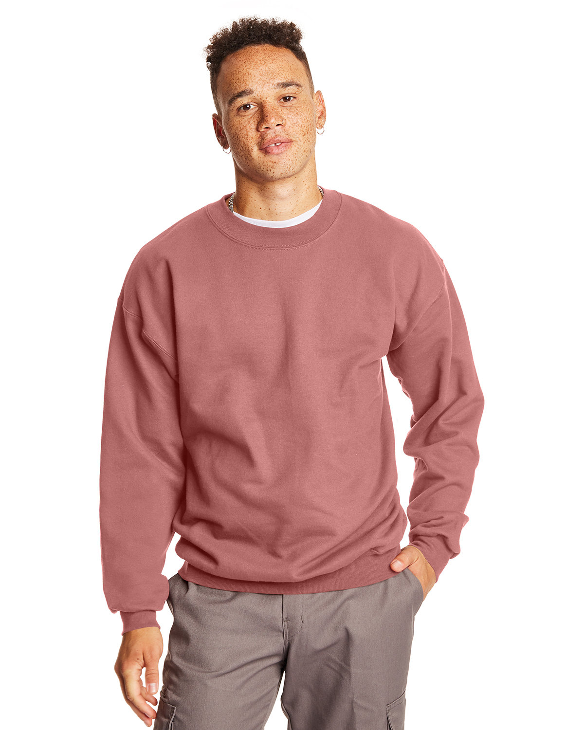 Hanes ultimate heavyweight online crewneck sweatshirt