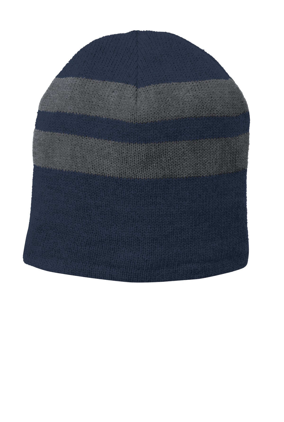 Port & Company C922 | Fleece-Lined Striped Beanie Cap | ShirtSpace