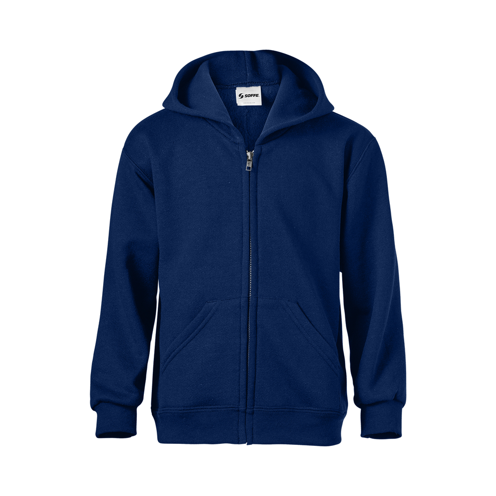 Soffe B9078 | Soffe Youth Classic Zip Hooded Sweatshirt | ShirtSpace