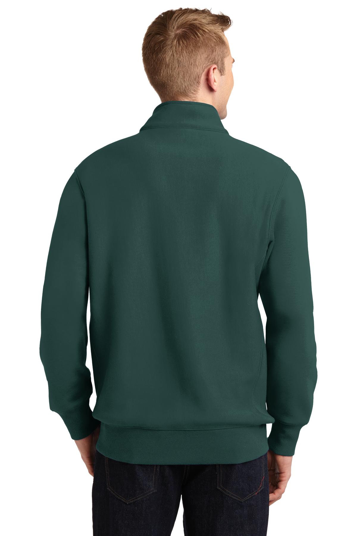 Sport-Tek ST283 Super Heavyweight 1/4-Zip Pullover - 12 Oz. Fleece Sweatshirt For Men & Women - View #9