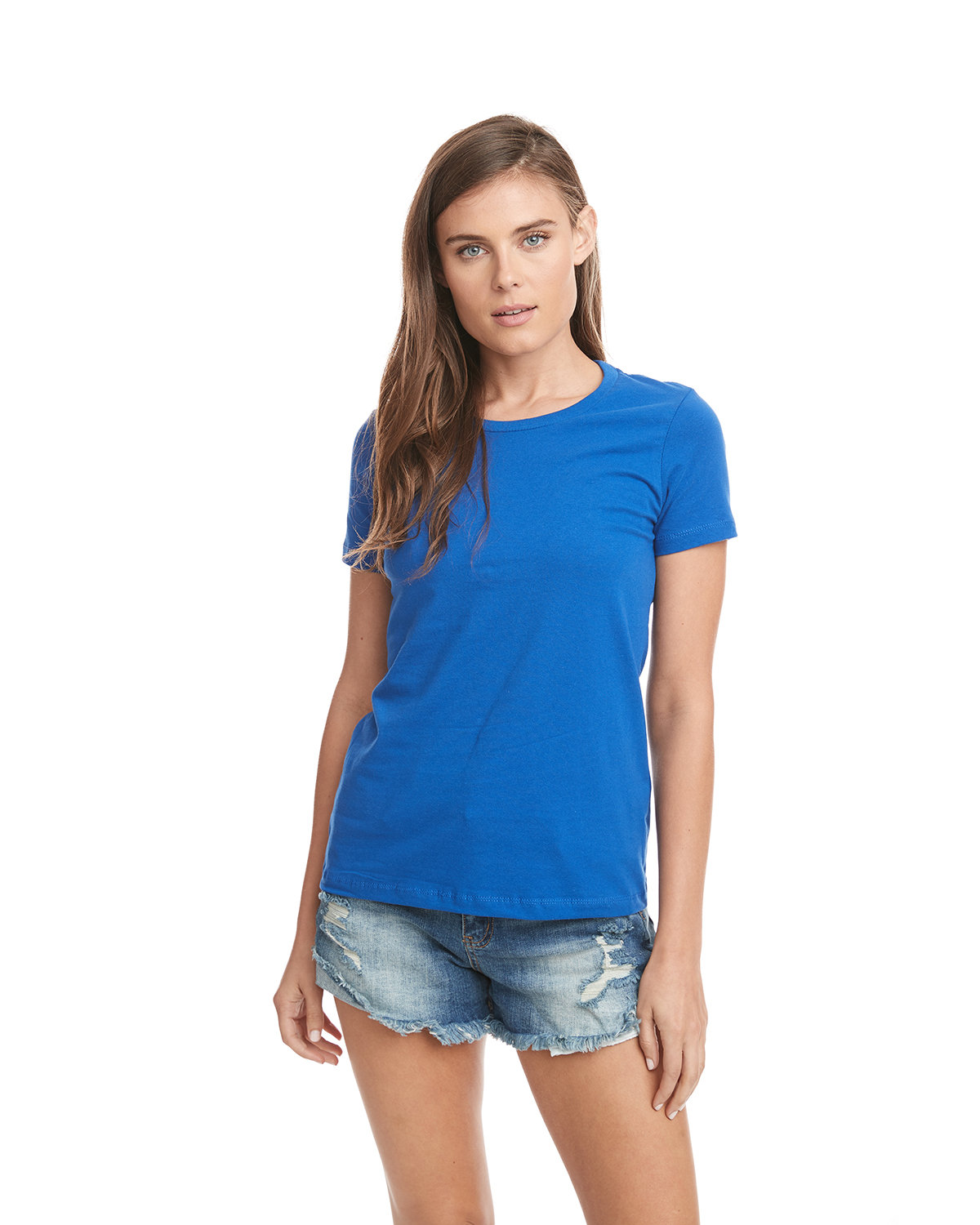 Next Level N3900 Women's Cotton Boyfriend T-Shirt–Royal (3XL)