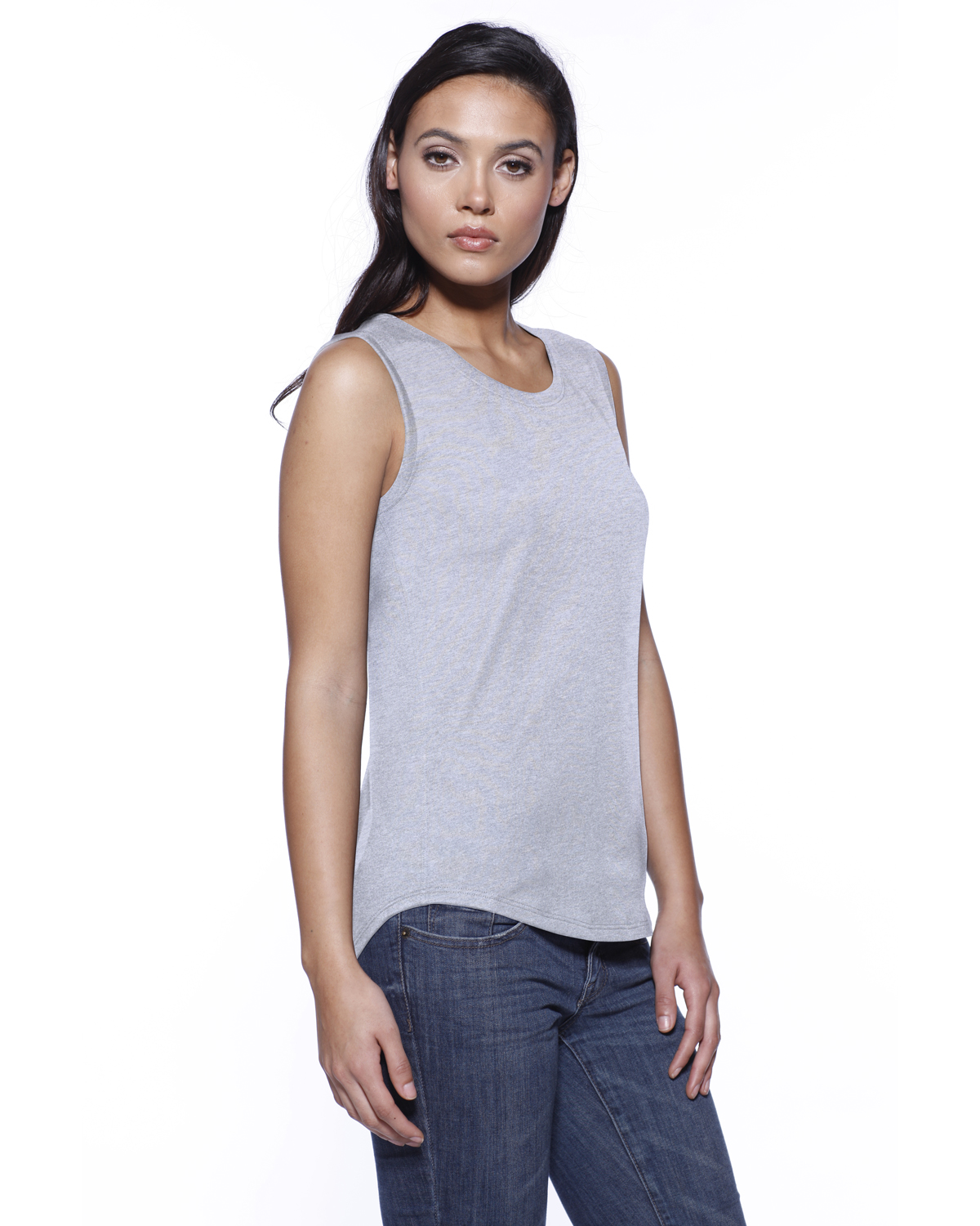 StarTee ST1452 | Ladies' CVC Sleeveless T-shirt | ShirtSpace