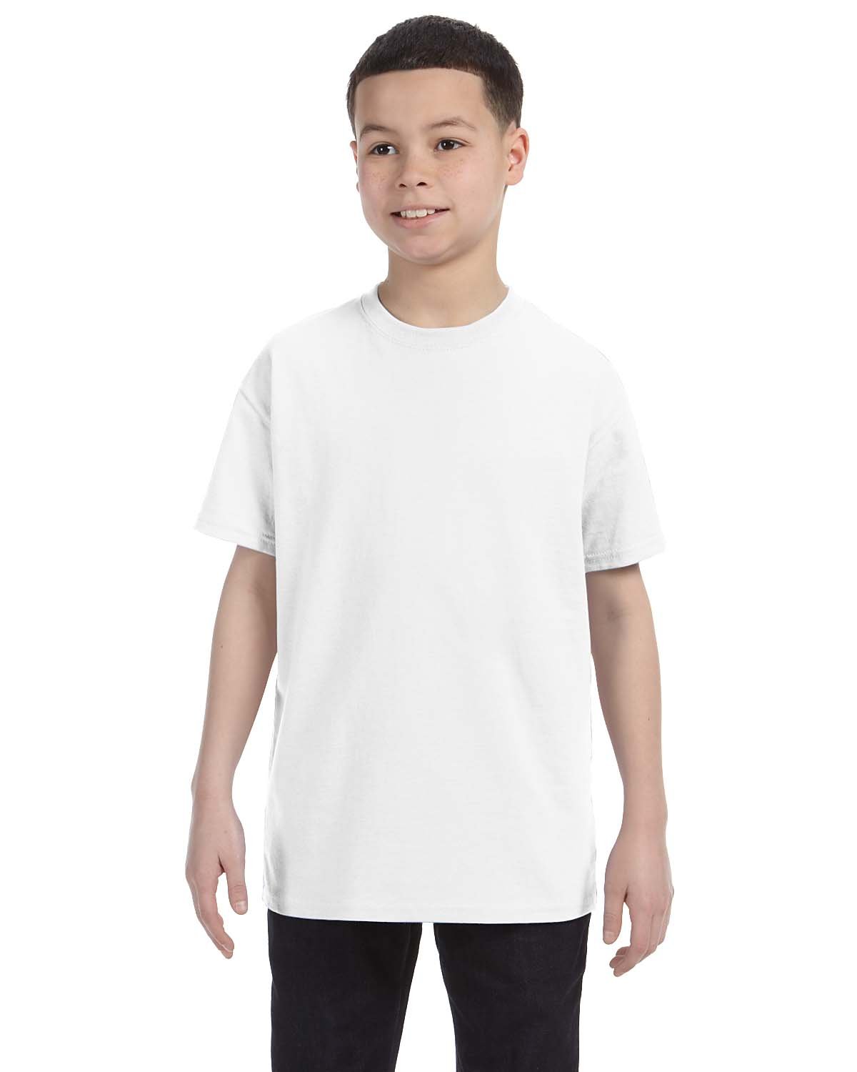 Gildan Unisex Youth T-Shirt - black, xs/4-5 (Little Girls)