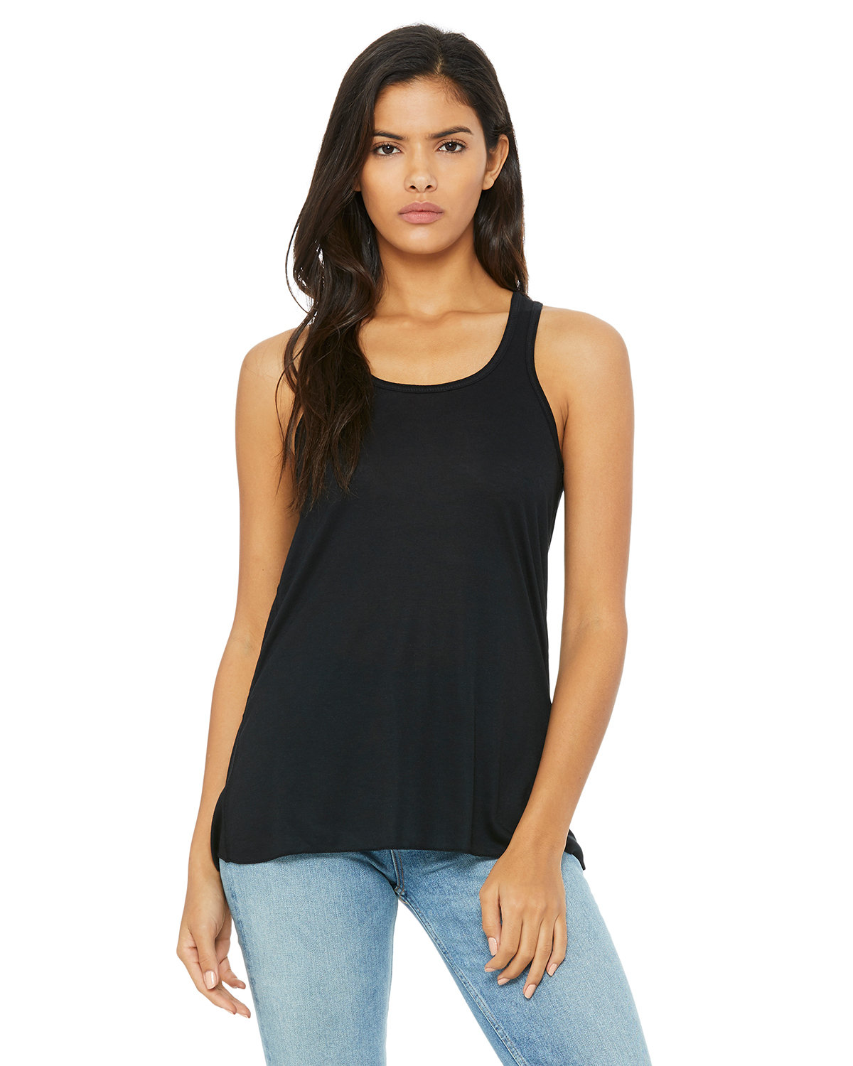 Black store flowy tank