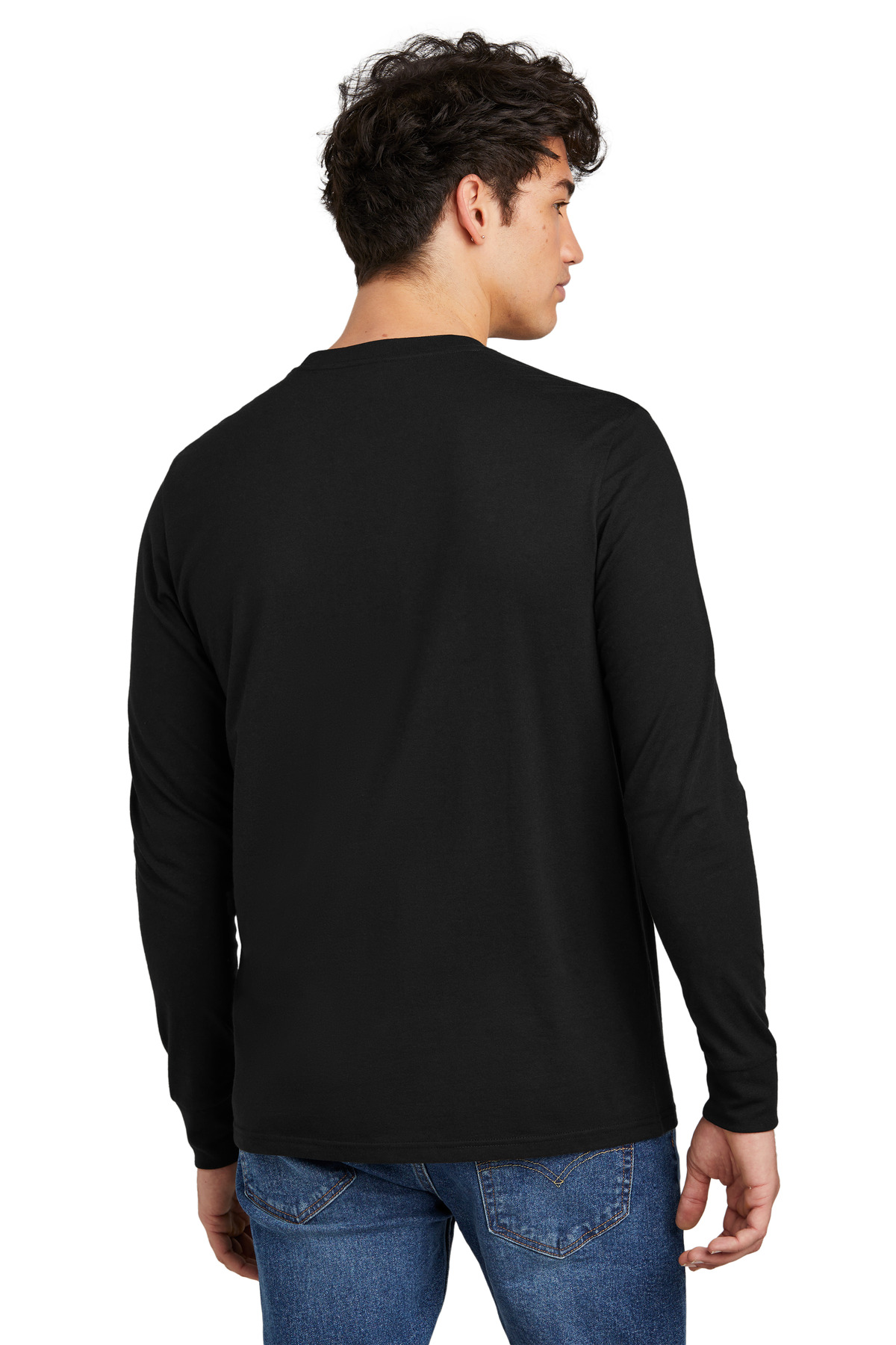 District DT109 Perfect Blend ® CVC Long Sleeve Tee