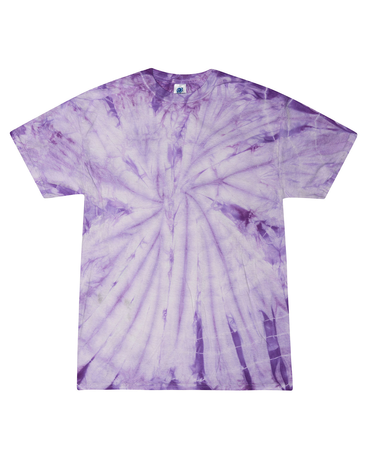 Purple And White Tie Dye T-Shirt