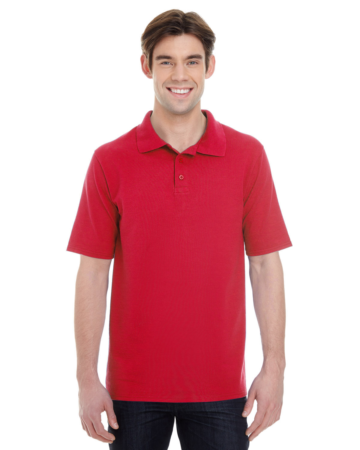 Hanes Men's X-Temp Short Sleeve Pique Polo Shirt 