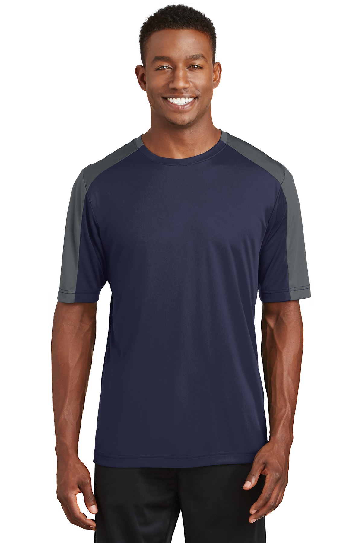 Sport-Tek Posicharge Competitor Sleeve-Blocked Tee